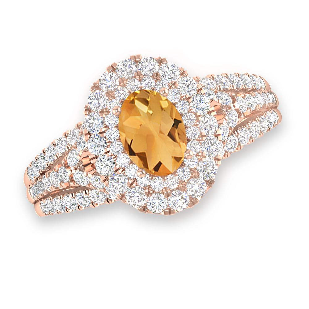 Rose Gold - Citrine