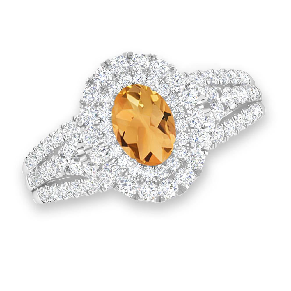 White Gold - Citrine