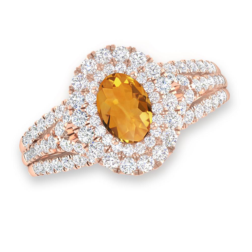 Rose Gold - Citrine