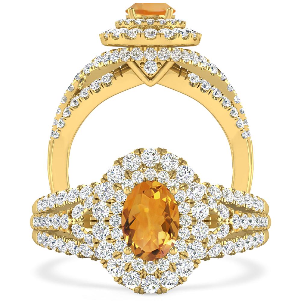 Yellow Gold - Citrine