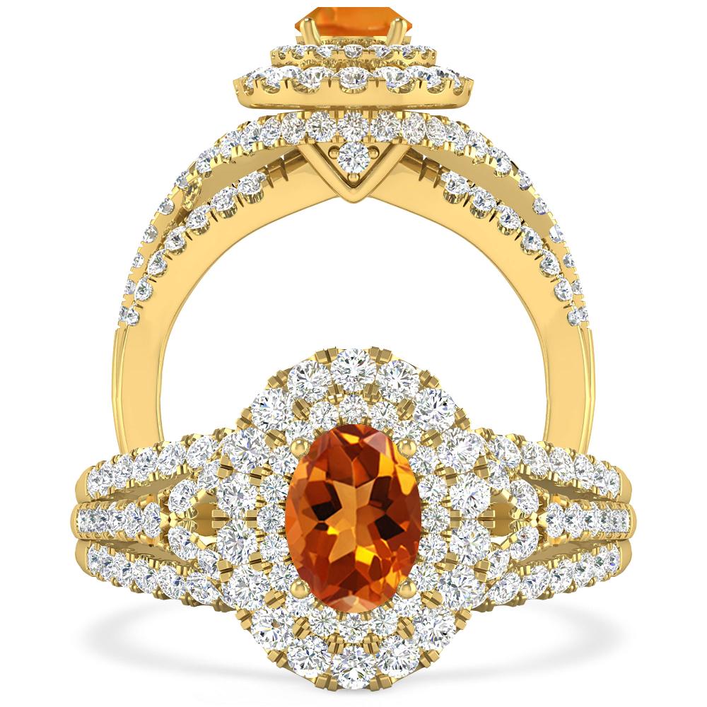 Yellow Gold - Citrine