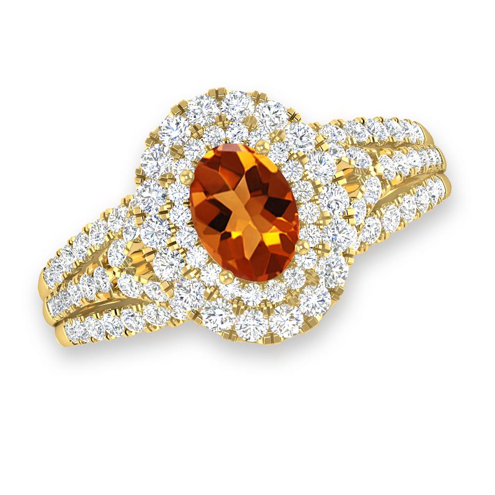 Yellow Gold - Citrine