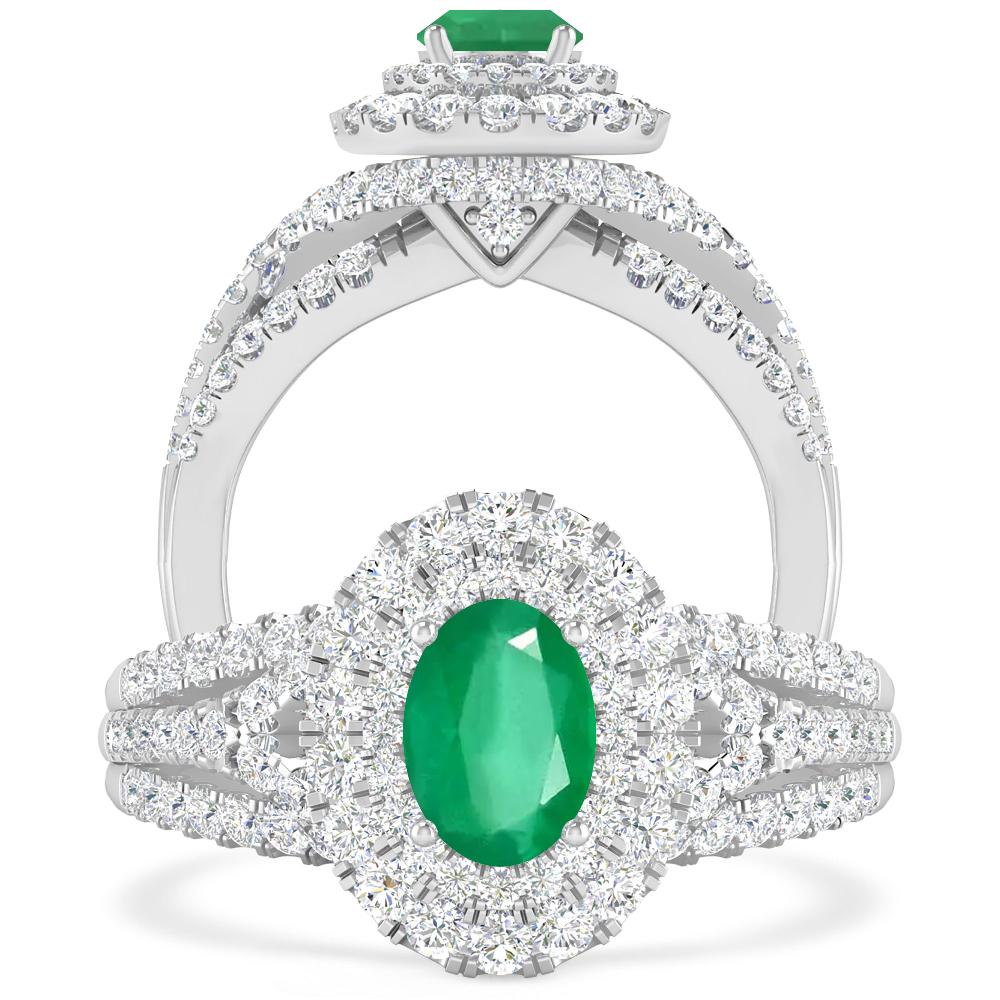 White Gold - Emerald