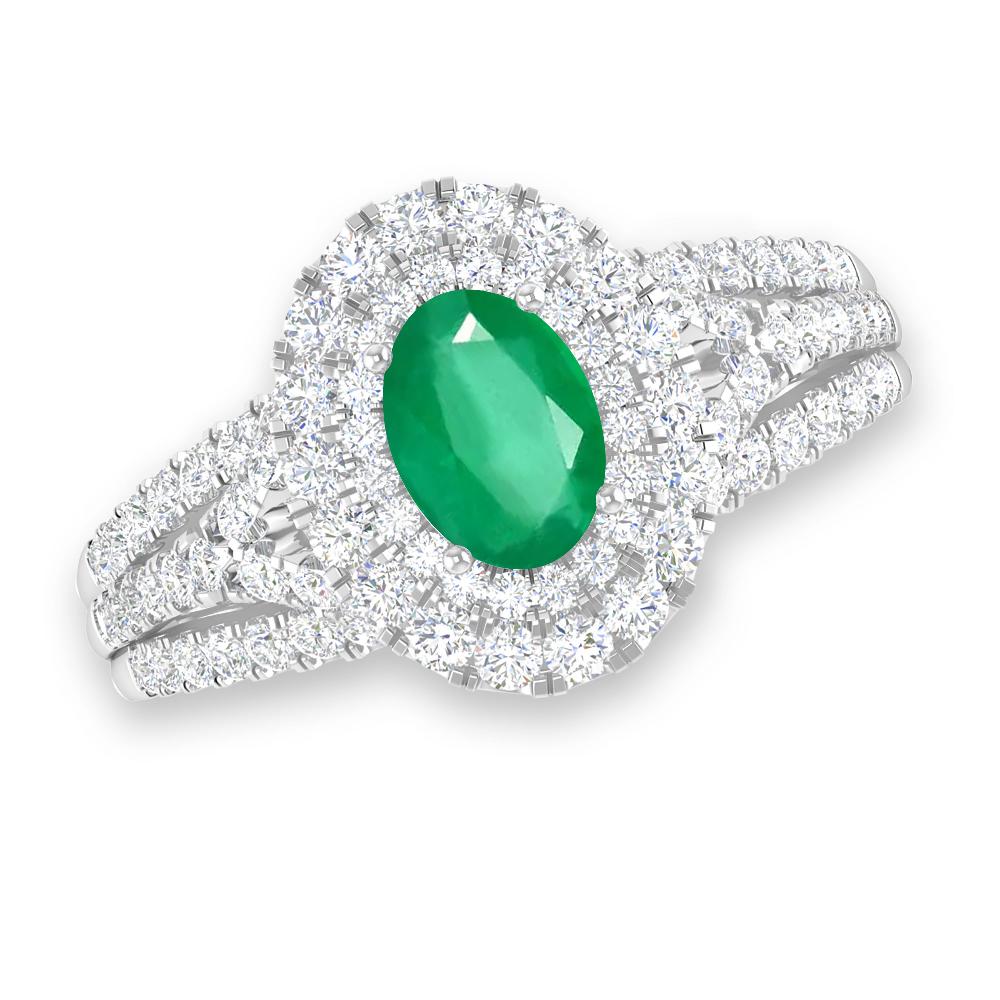 White Gold - Emerald