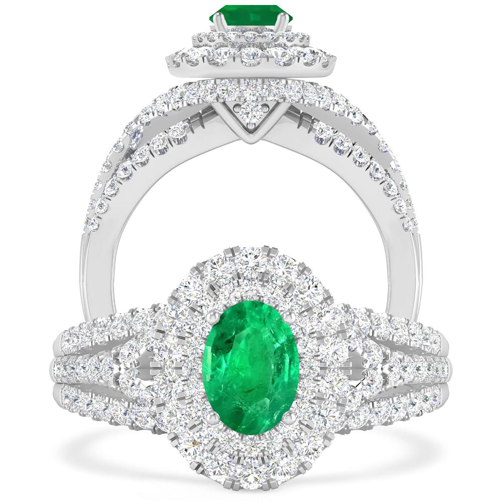 White Gold - Emerald