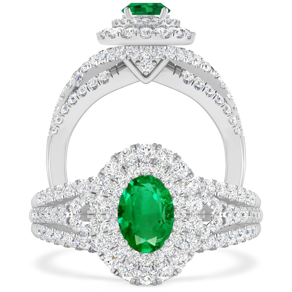 White Gold - Emerald