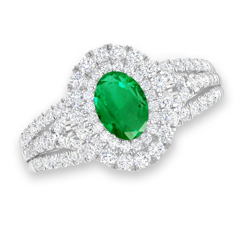 White Gold - Emerald