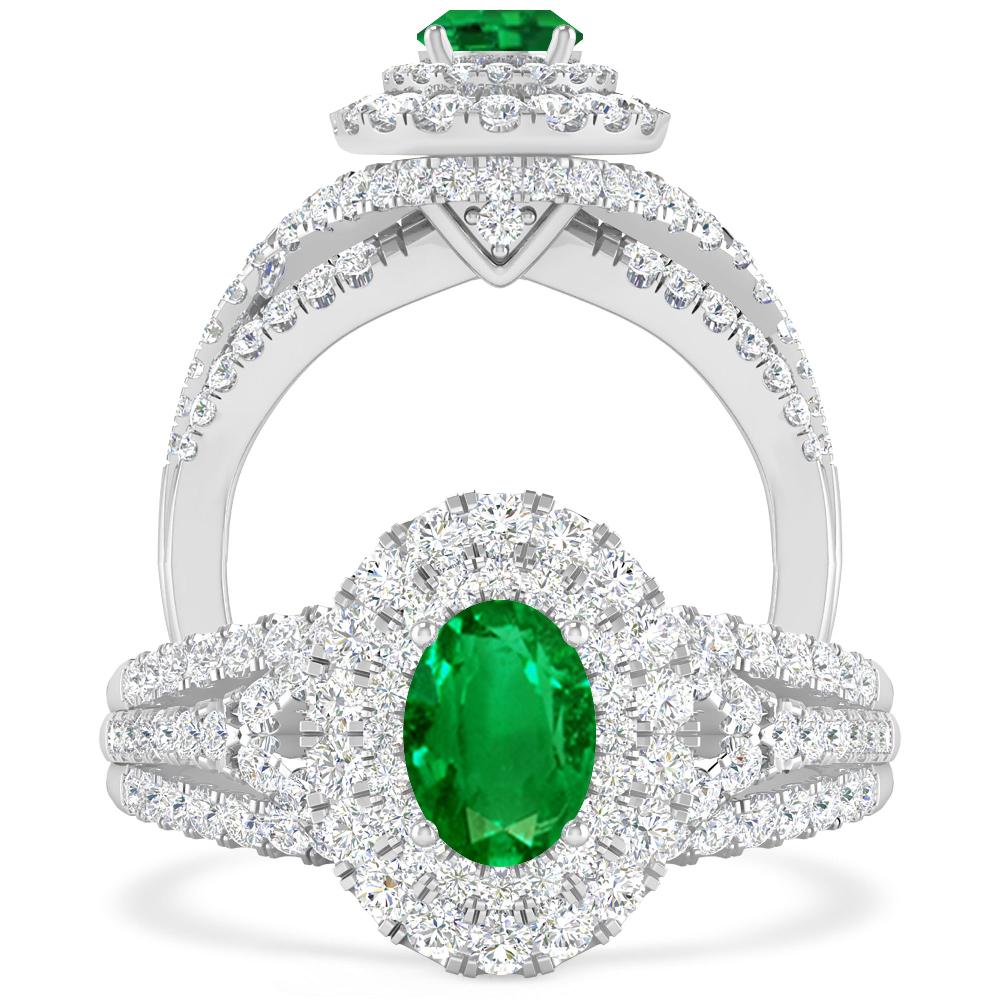 White Gold - Emerald