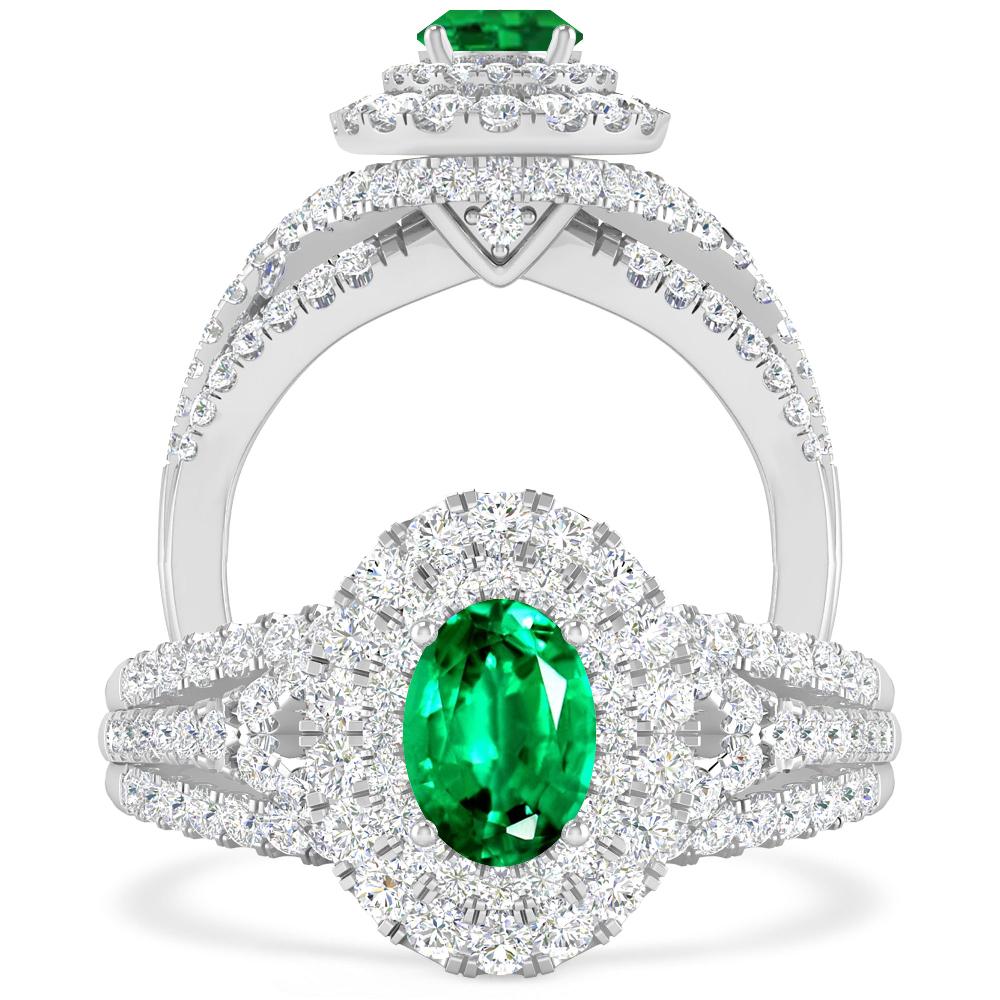 White Gold - Emerald