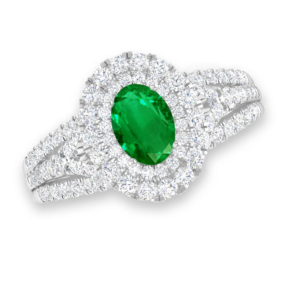 White Gold - Emerald