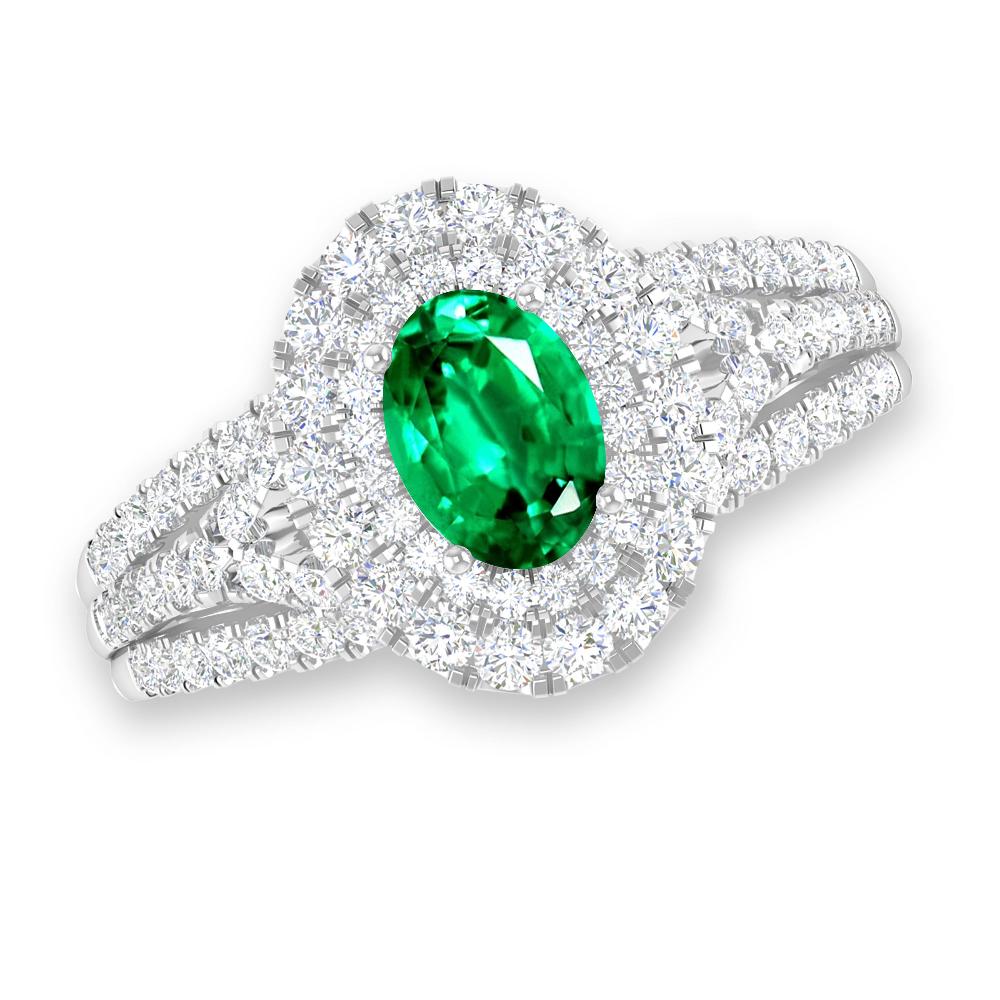 White Gold - Emerald