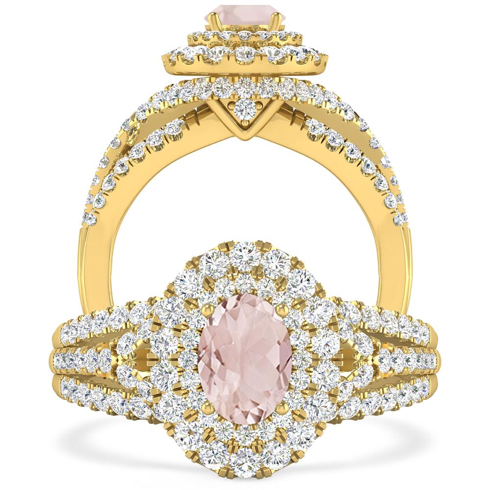 Yellow Gold - Morganite