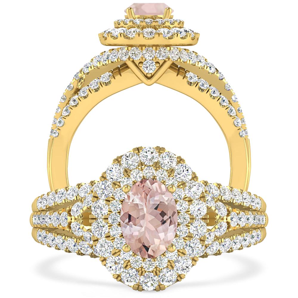 Yellow Gold - Morganite