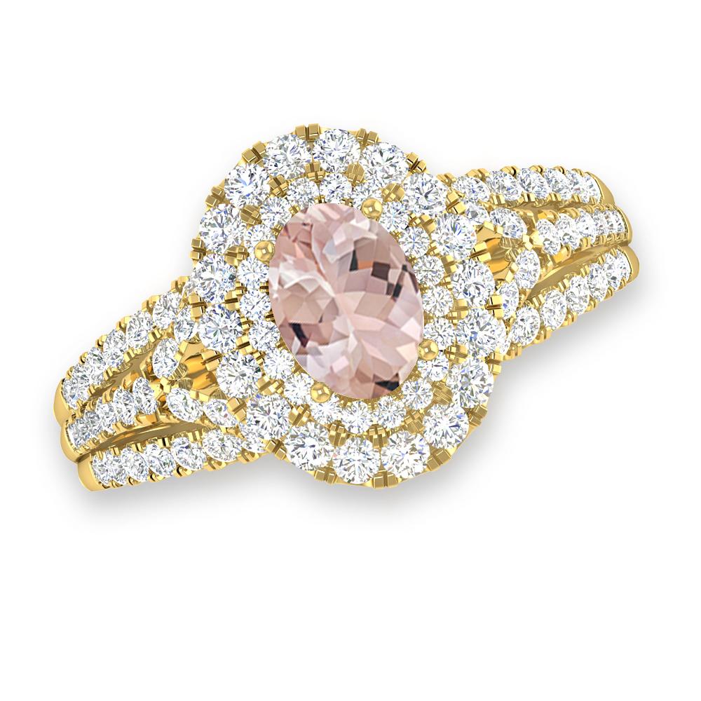 Yellow Gold - Morganite