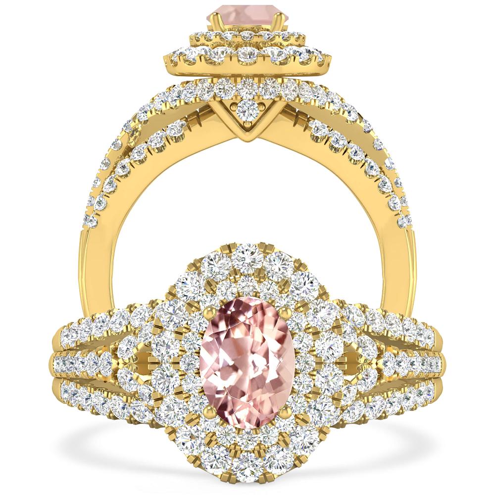 Yellow Gold - Morganite