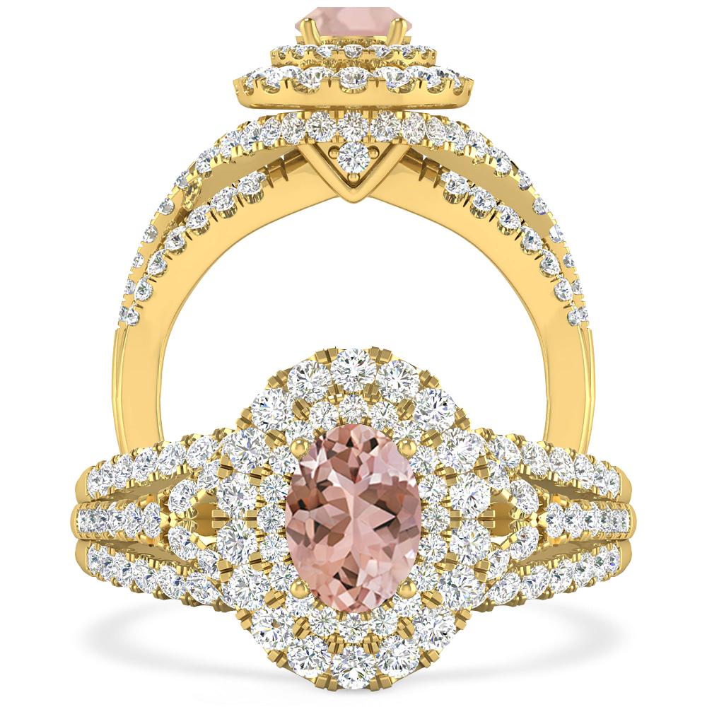 Yellow Gold - Morganite