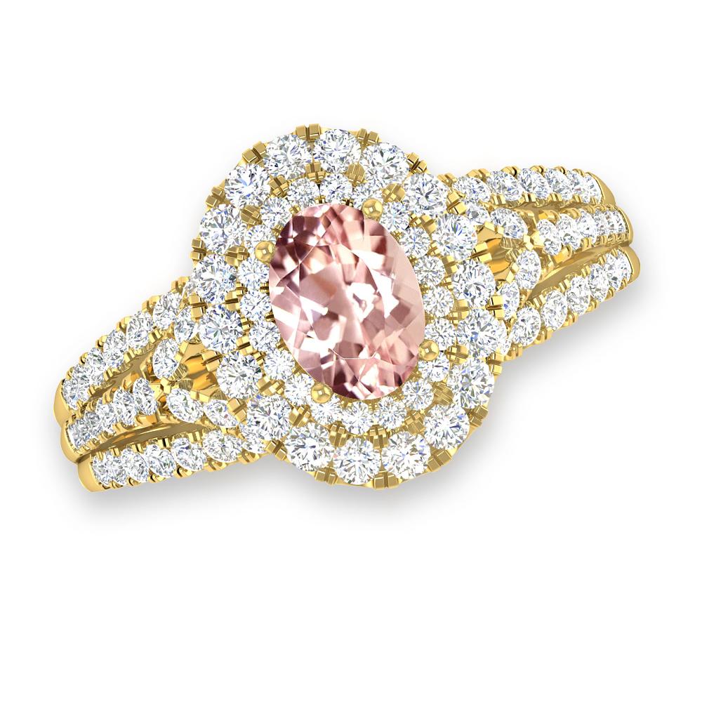 Yellow Gold - Morganite