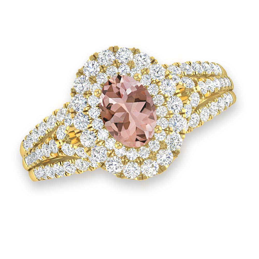 Yellow Gold - Morganite