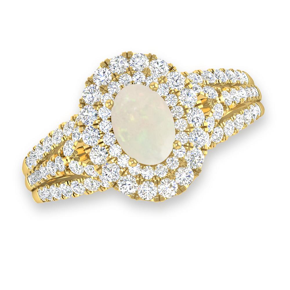 Yellow Gold - Opal