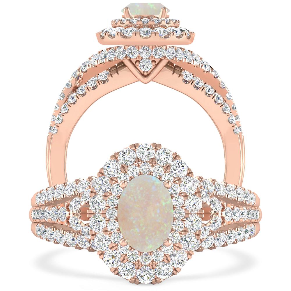 Rose Gold - Opal