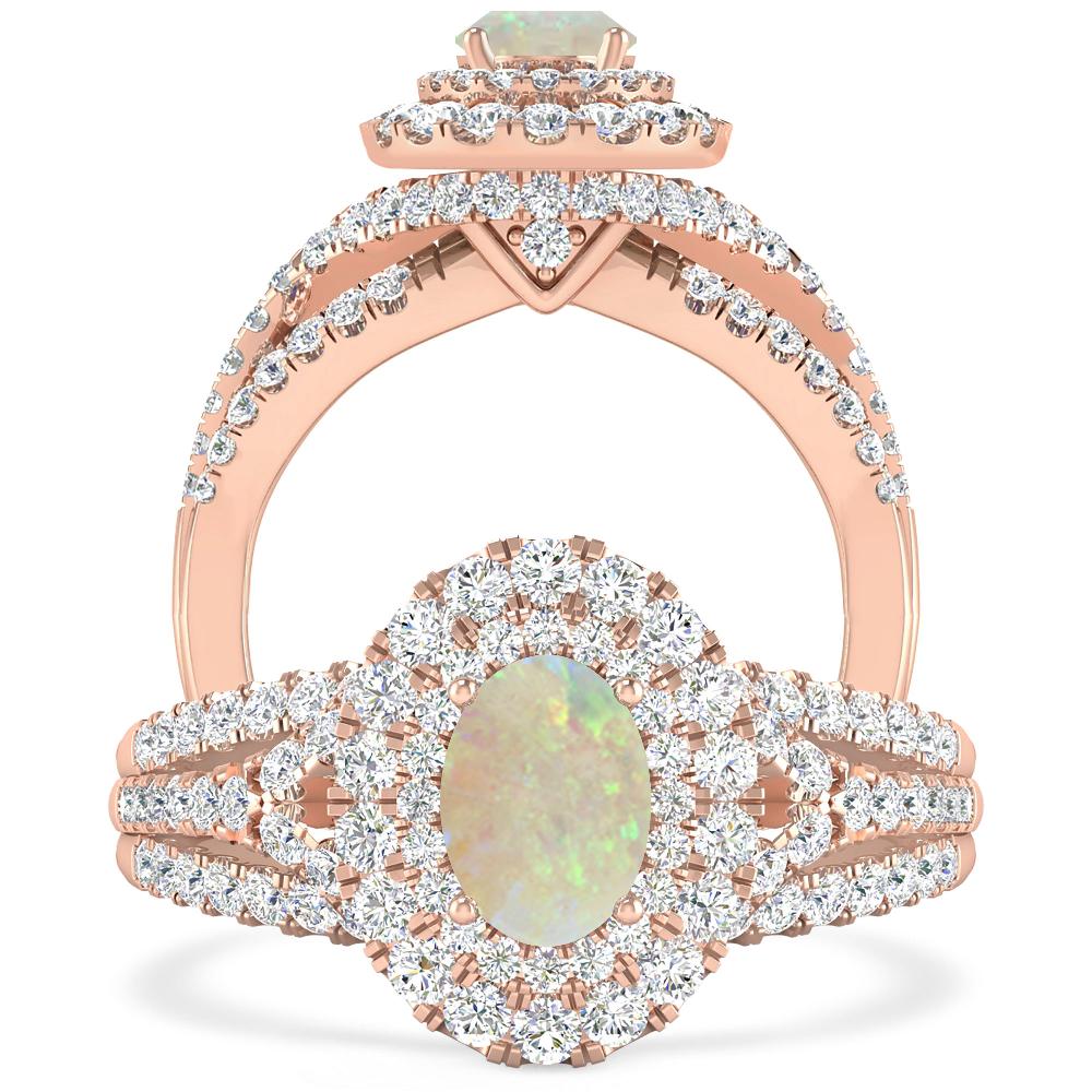 Rose Gold - Opal