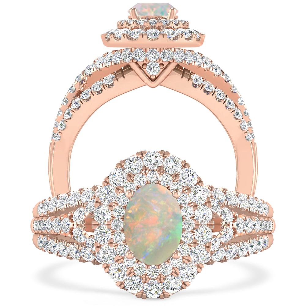 Rose Gold - Opal