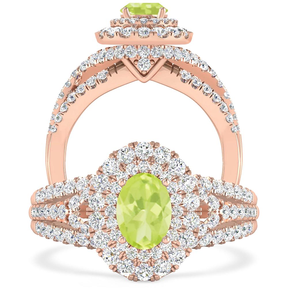 Rose Gold - Peridot