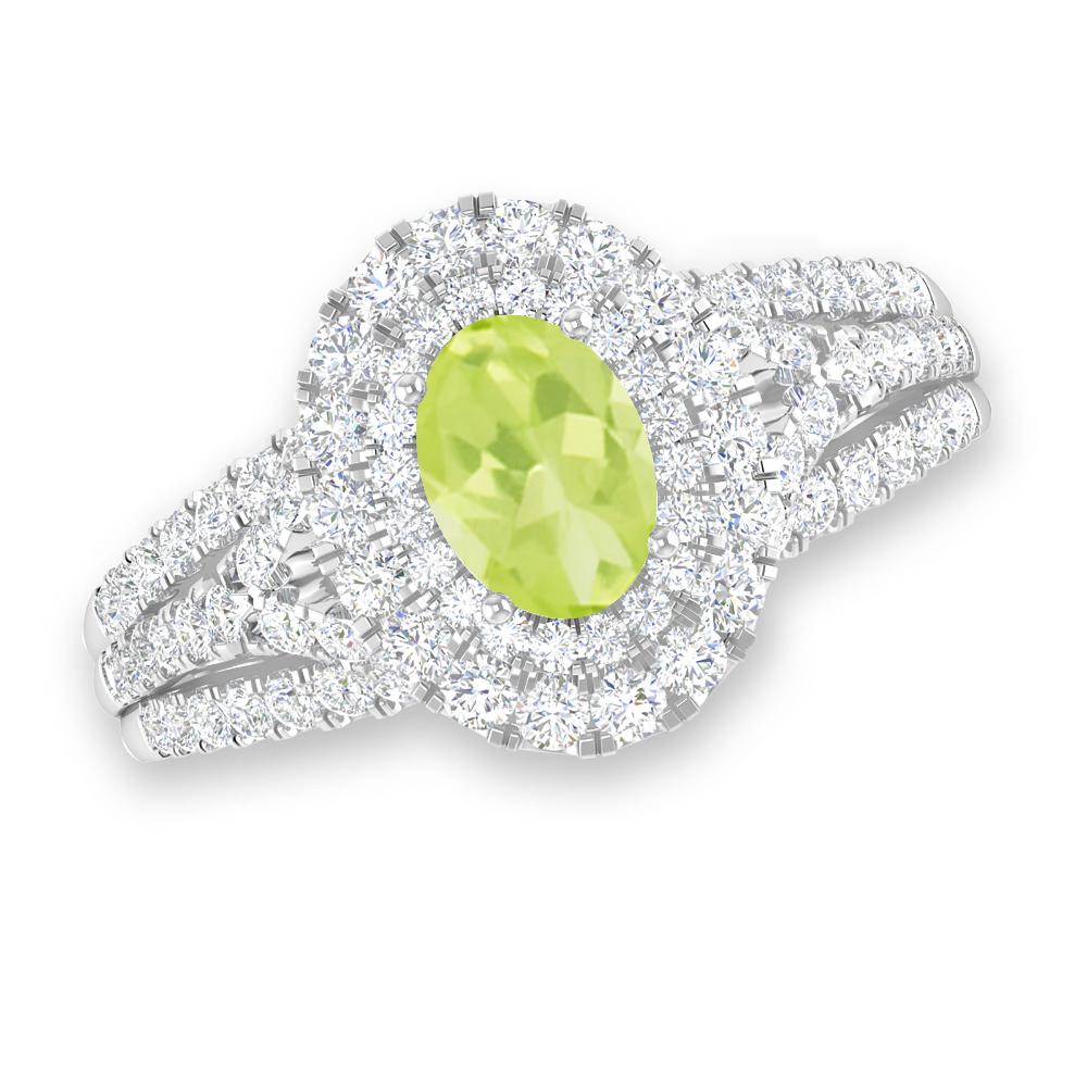 White Gold - Peridot