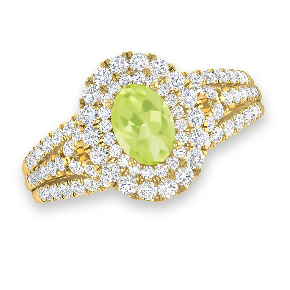 Yellow Gold - Peridot