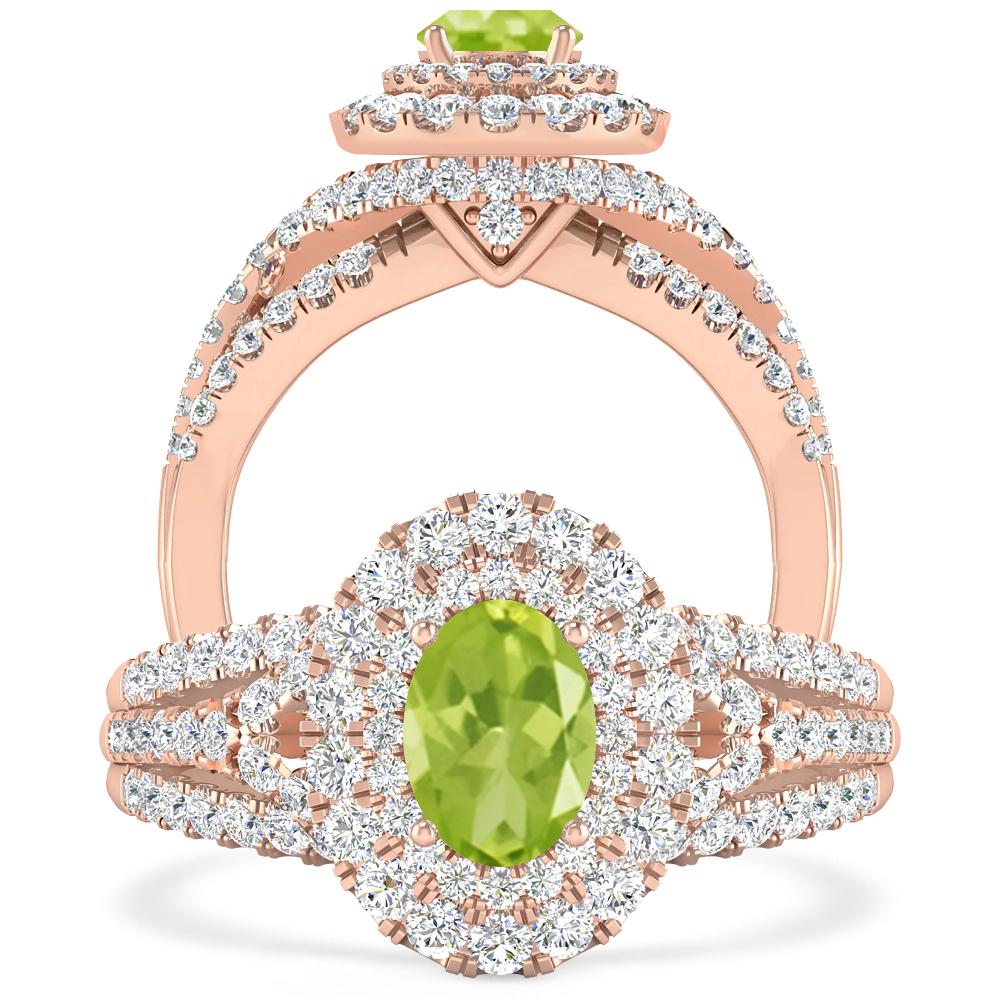 Rose Gold - Peridot