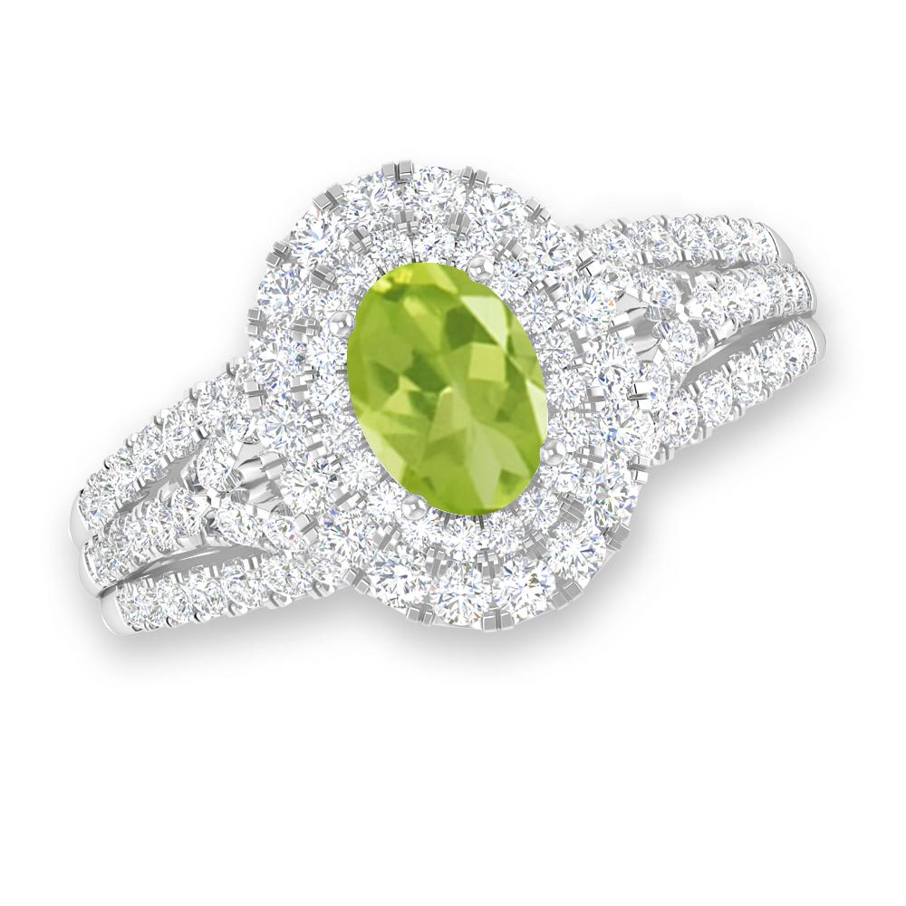 White Gold - Peridot