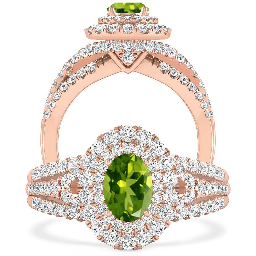 Rose Gold - Peridot