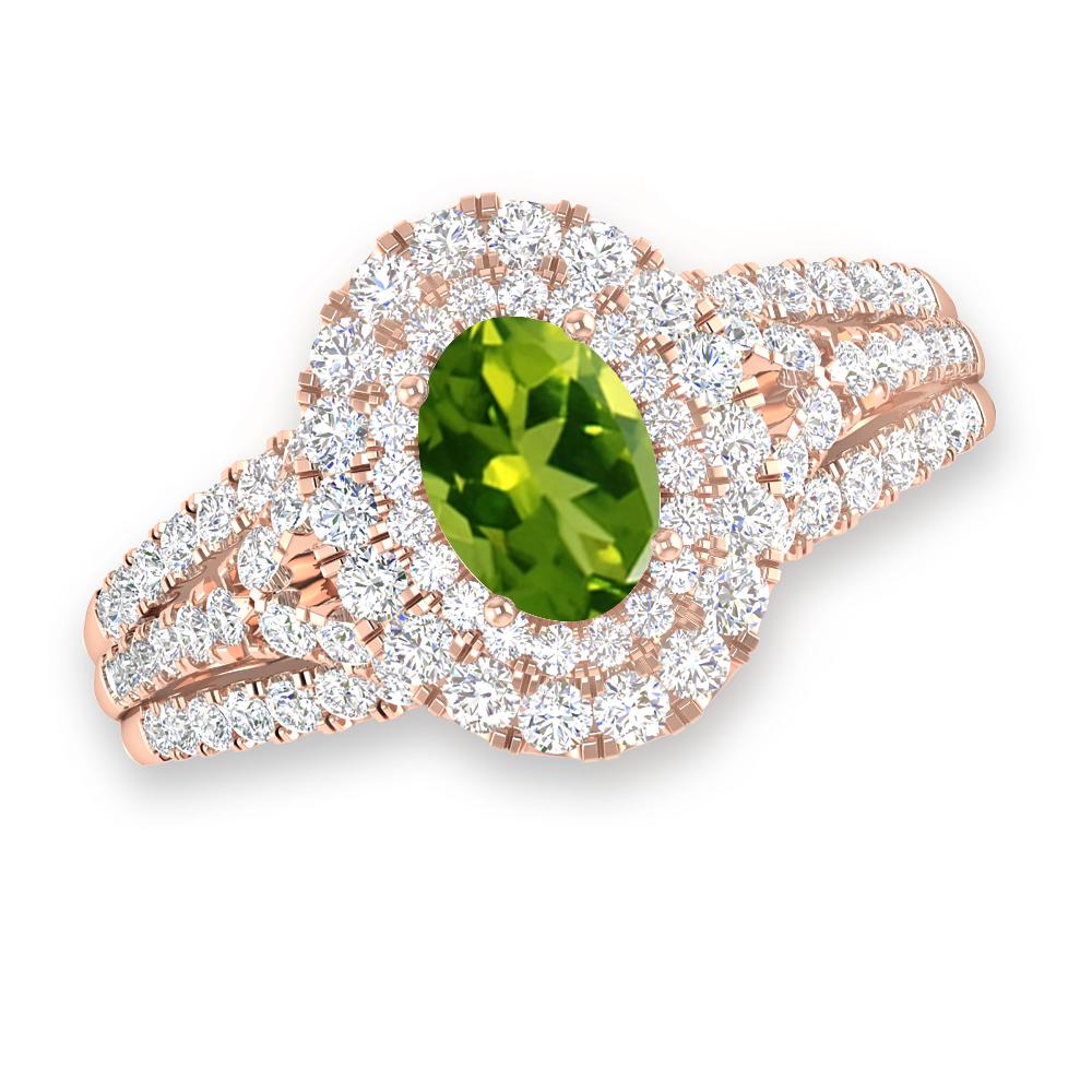 Rose Gold - Peridot