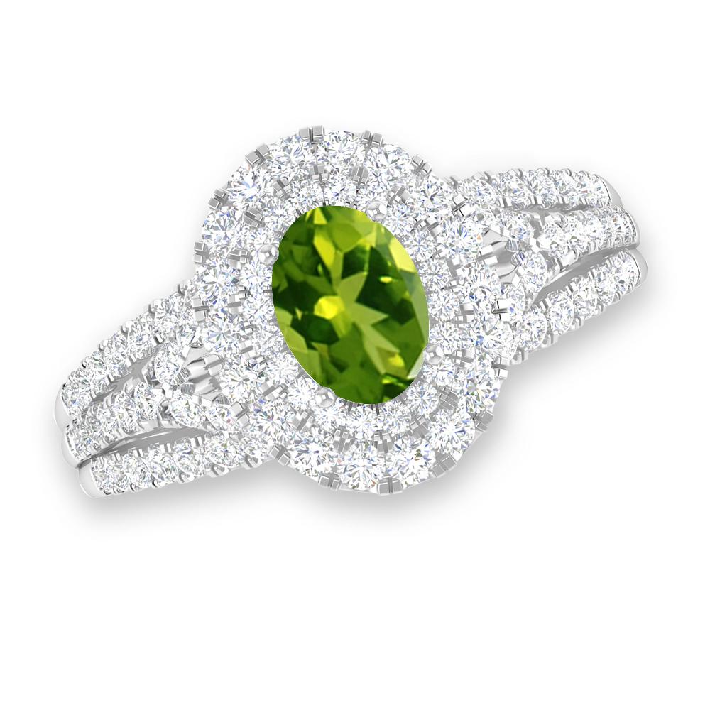 White Gold - Peridot