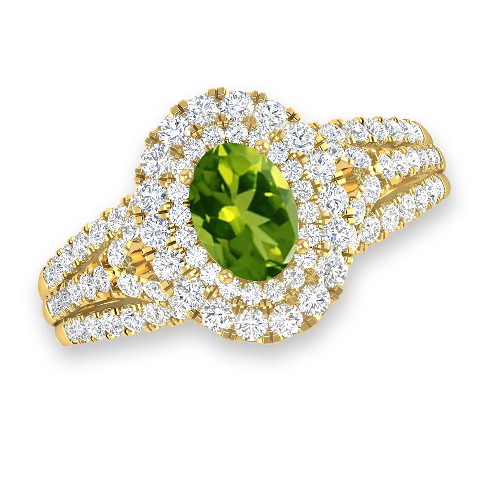 Yellow Gold - Peridot