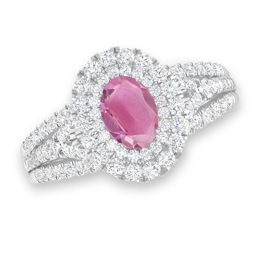 White Gold - Pink Tourmaline