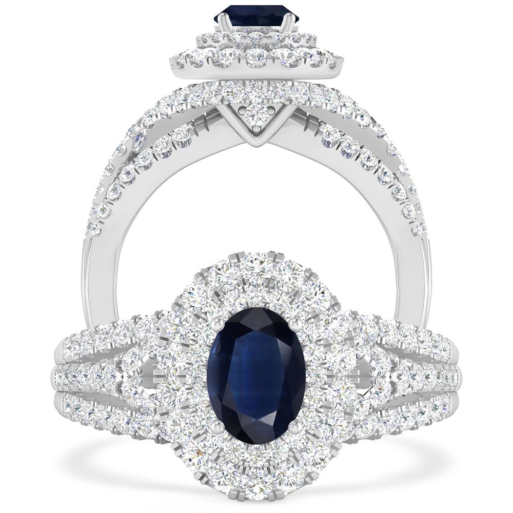 White Gold - Sapphire