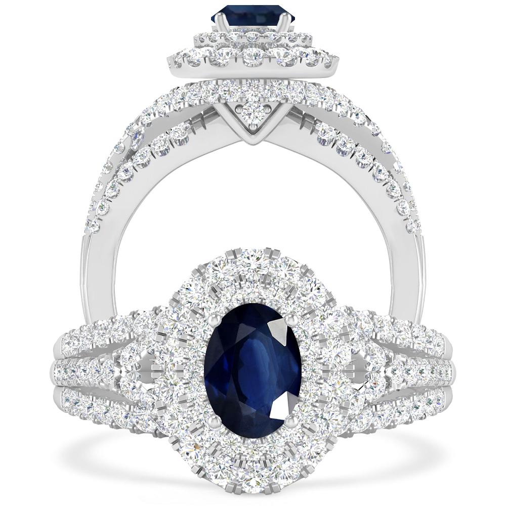 White Gold - Sapphire