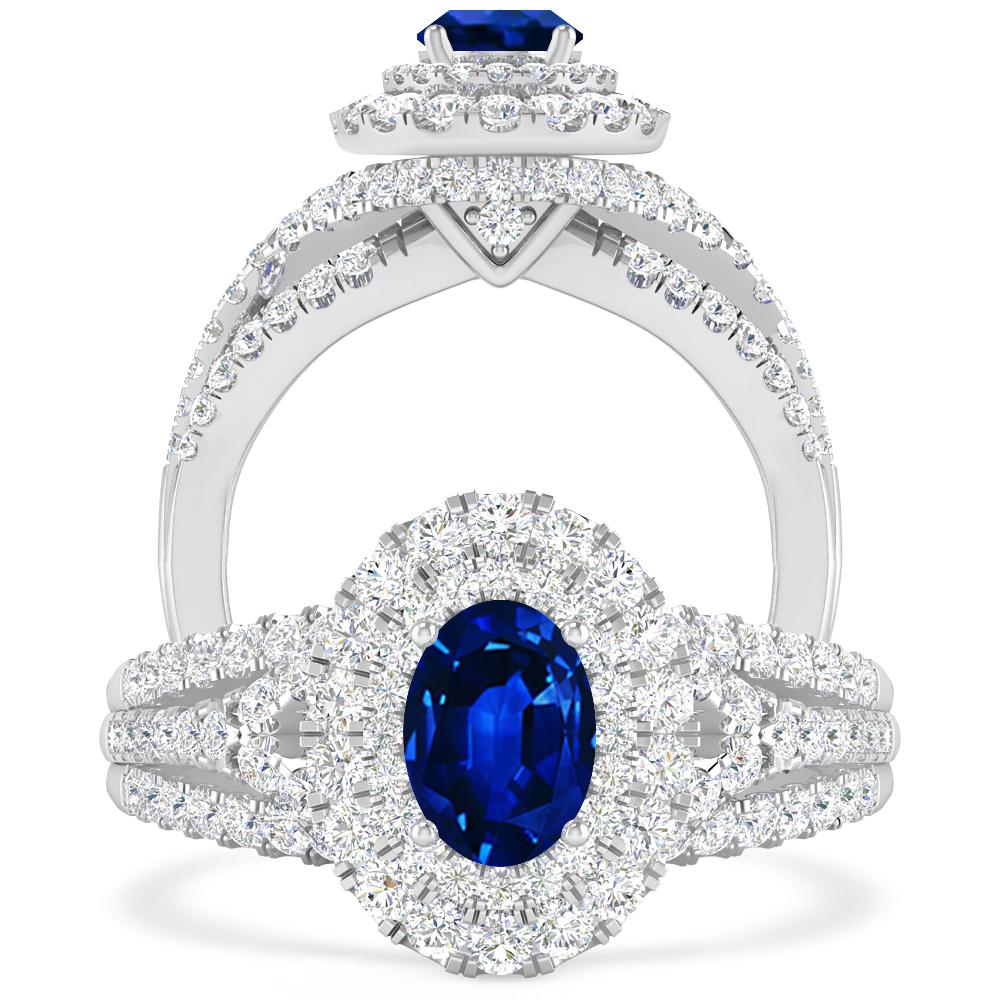 White Gold - Sapphire