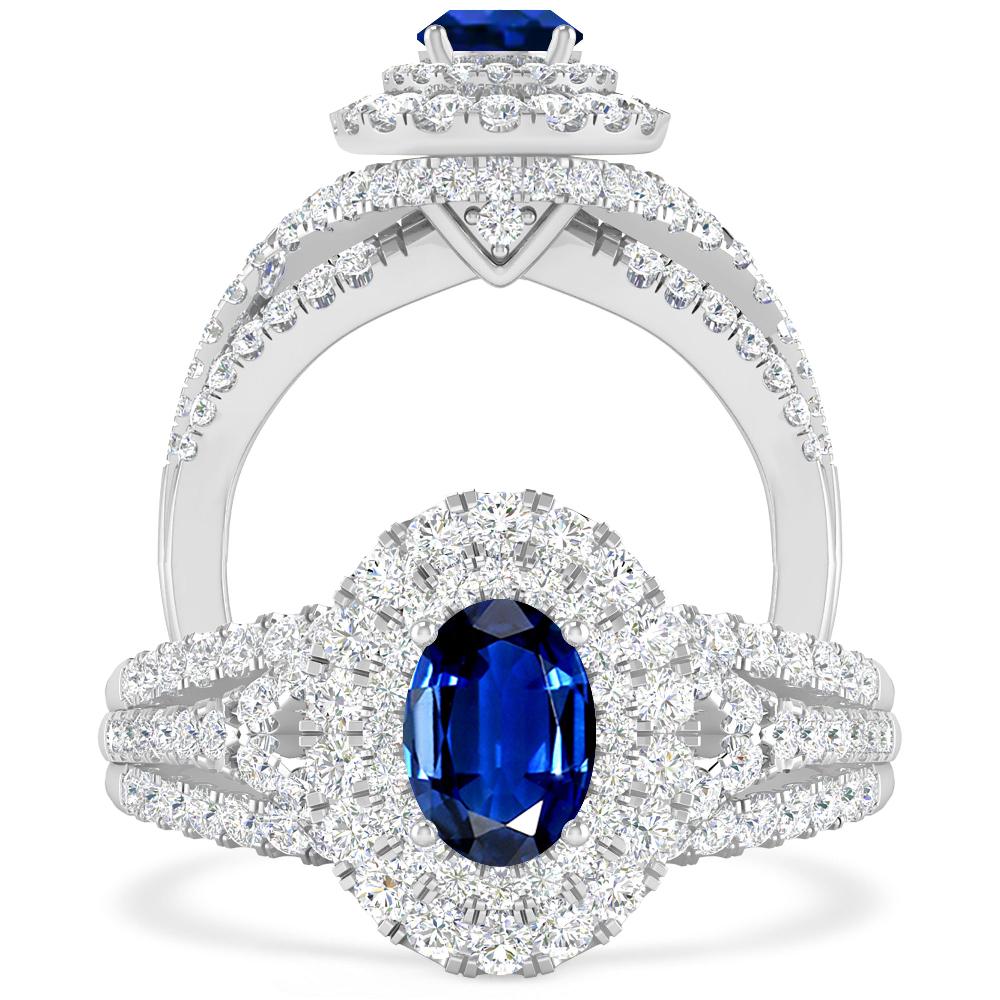 White Gold - Sapphire