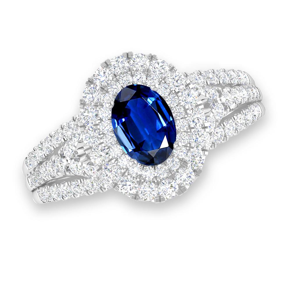 White Gold - Sapphire