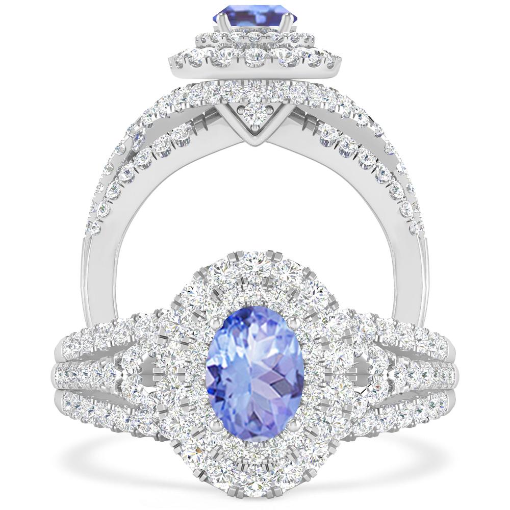 White Gold - Tanzanite