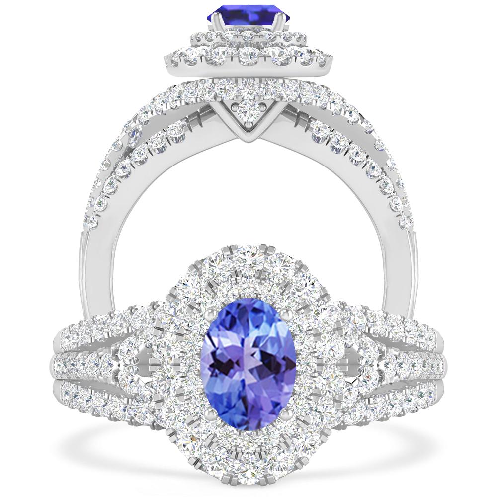 White Gold - Tanzanite