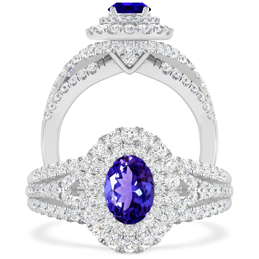 White Gold - Tanzanite