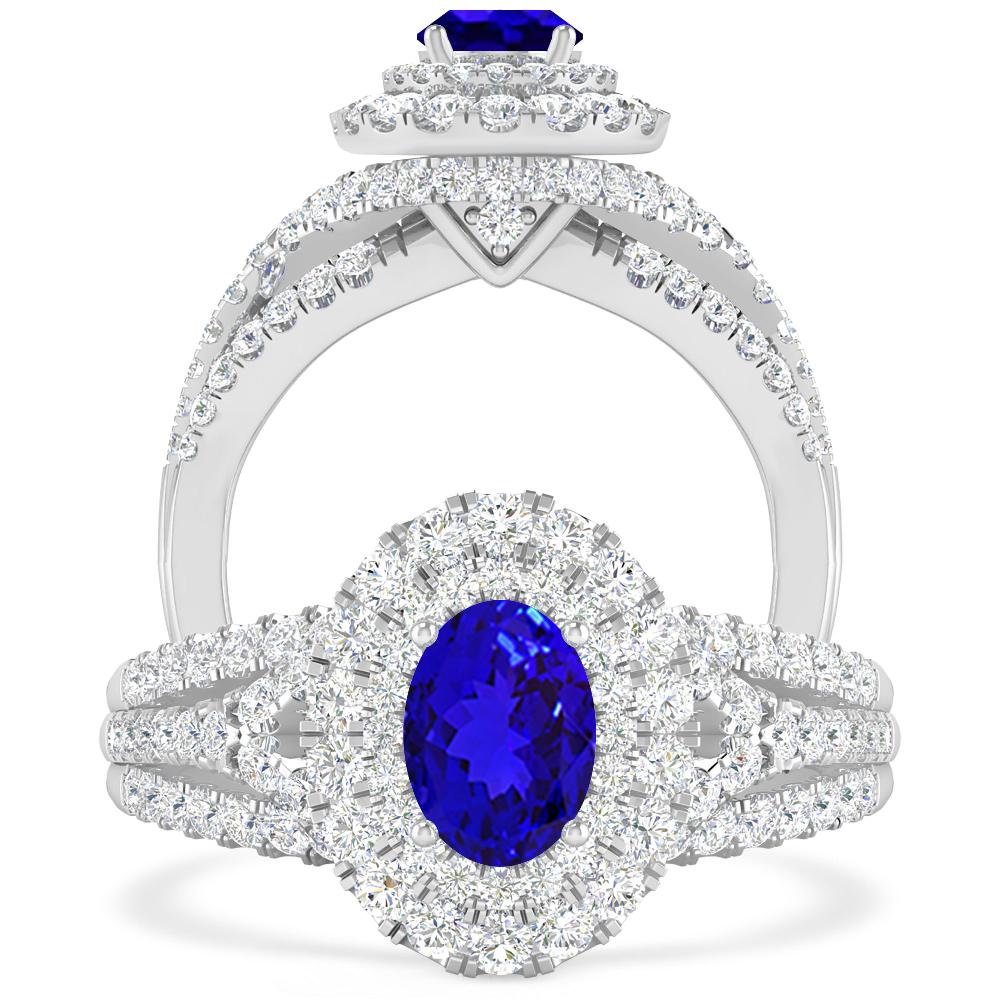 White Gold - Tanzanite