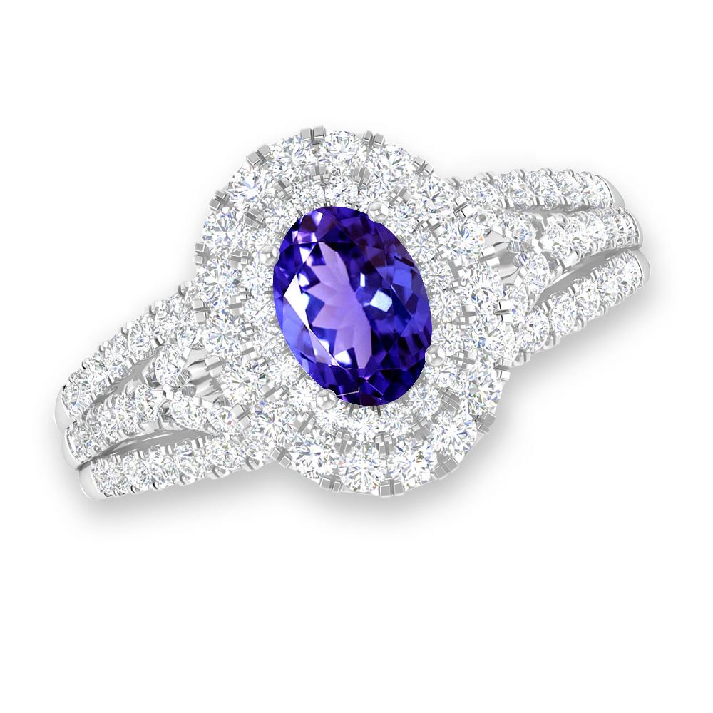 White Gold - Tanzanite