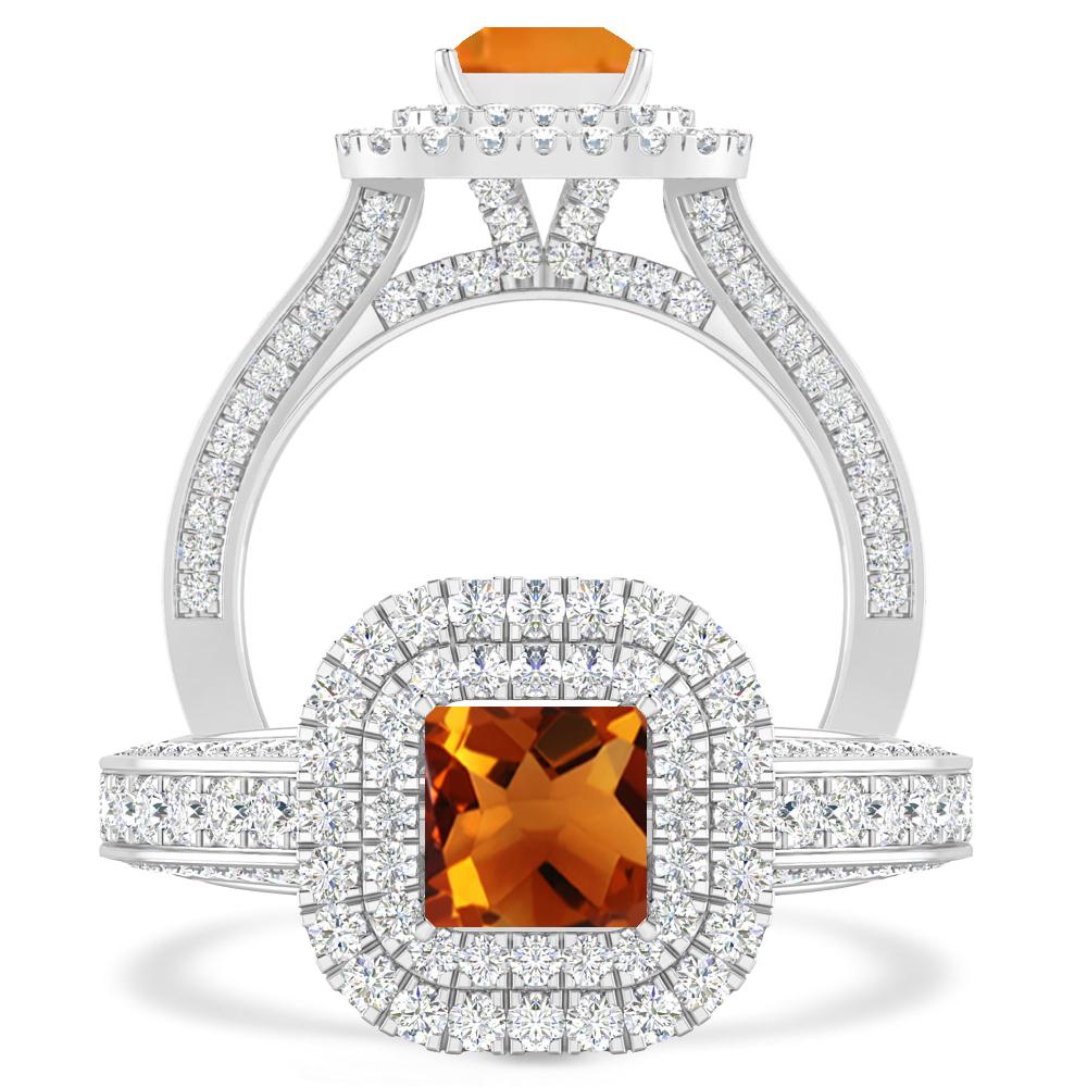 White Gold - Citrine