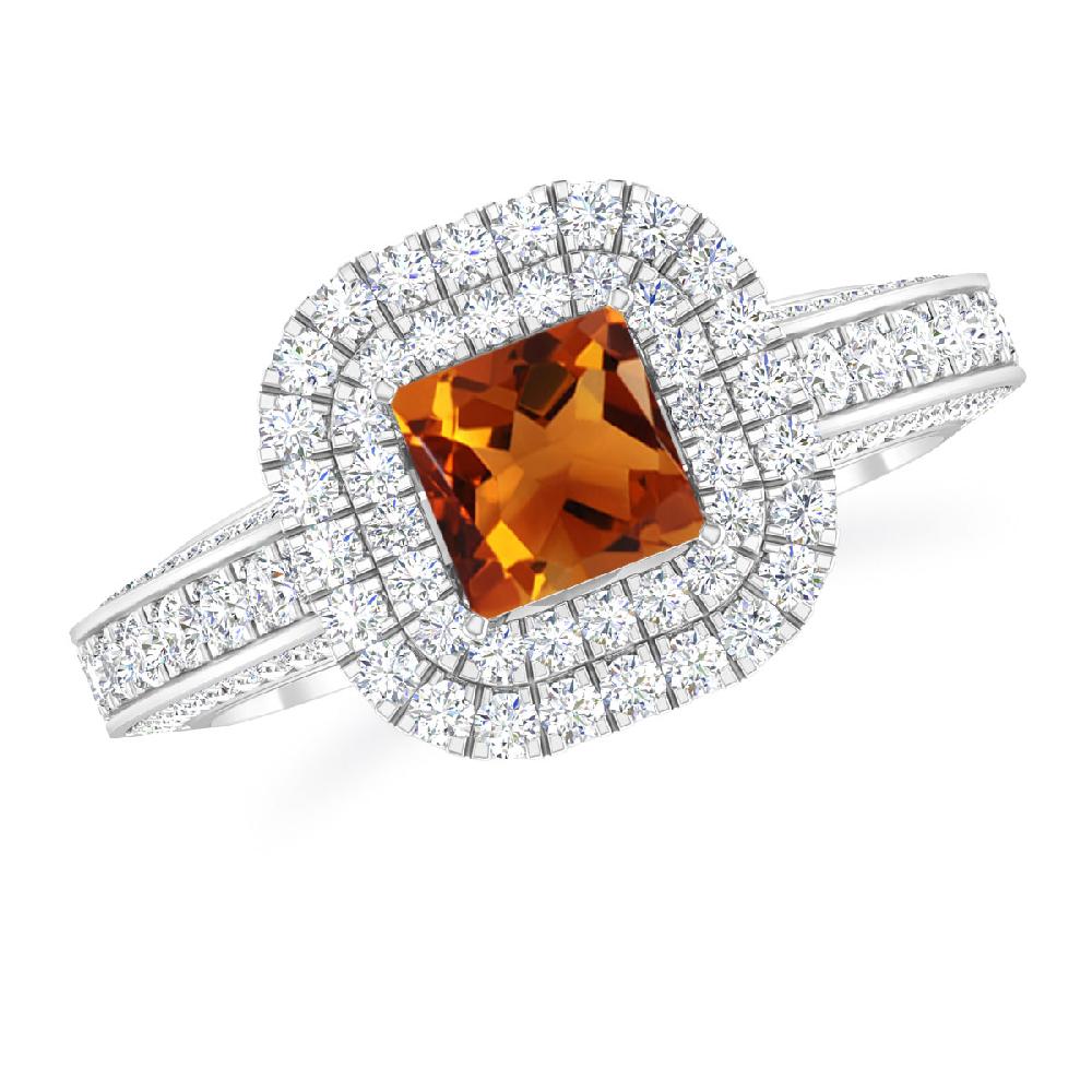 White Gold - Citrine