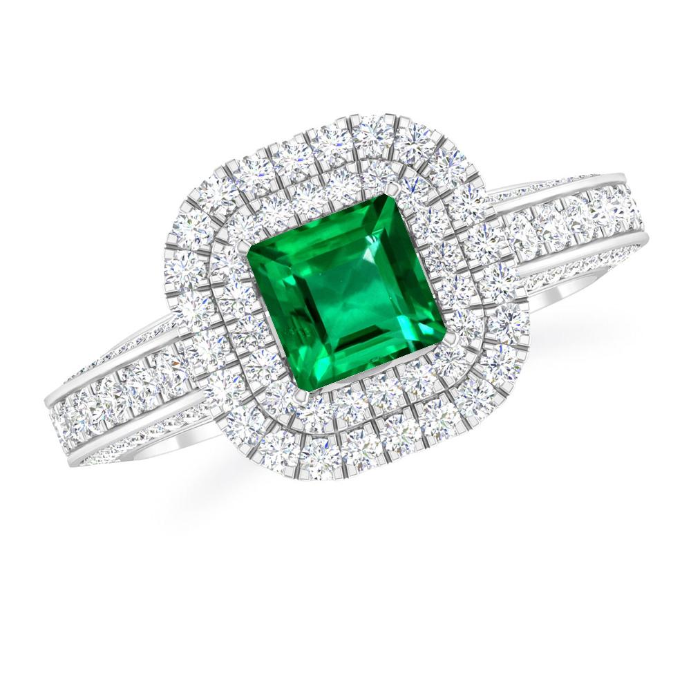 White Gold - Emerald