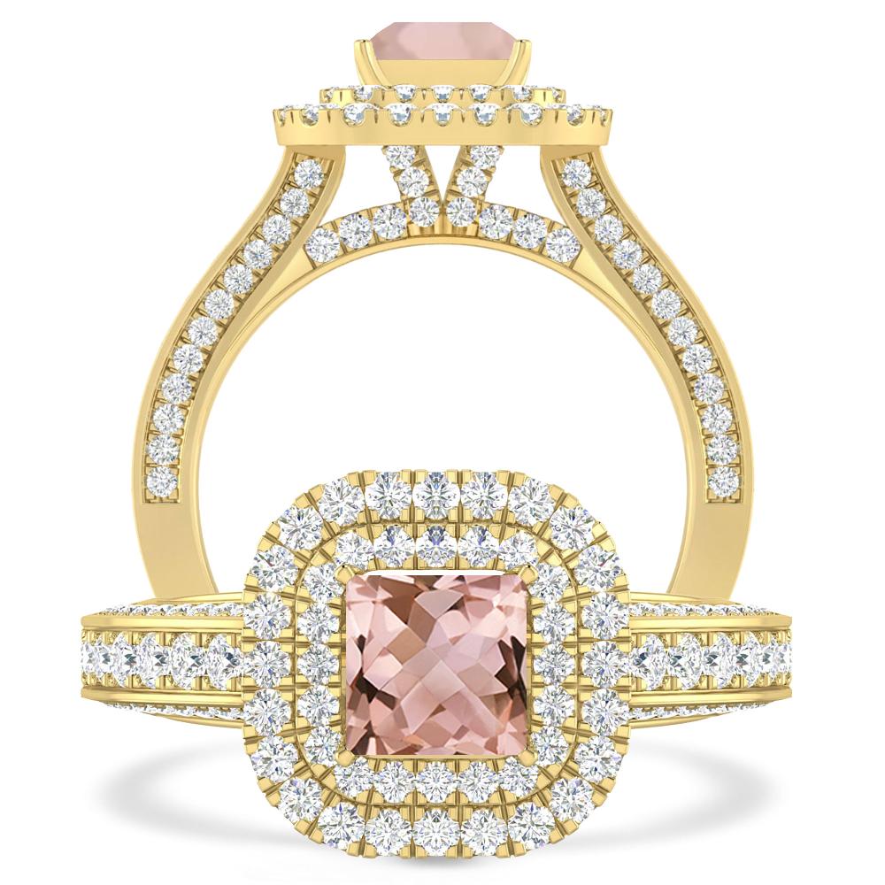 Yellow Gold - Morganite